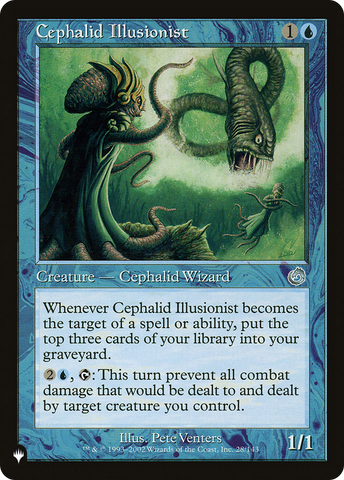 Cephalid Illusionist [The List] Magic: The Gathering