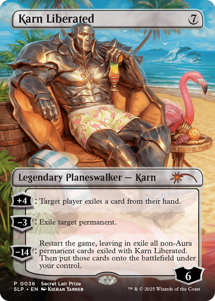 Karn Liberated [Secret Lair Showdown] Magic: The Gathering