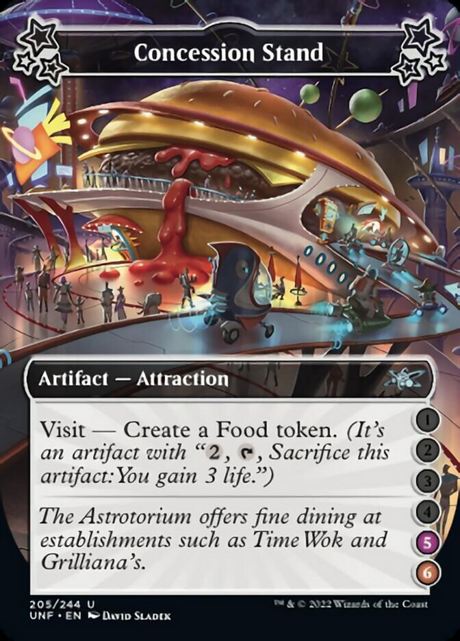 Concession Stand (5-6) [Unfinity] Magic: The Gathering