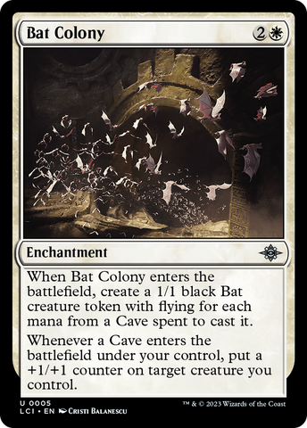 Bat Colony [The Lost Caverns of Ixalan] Magic: The Gathering