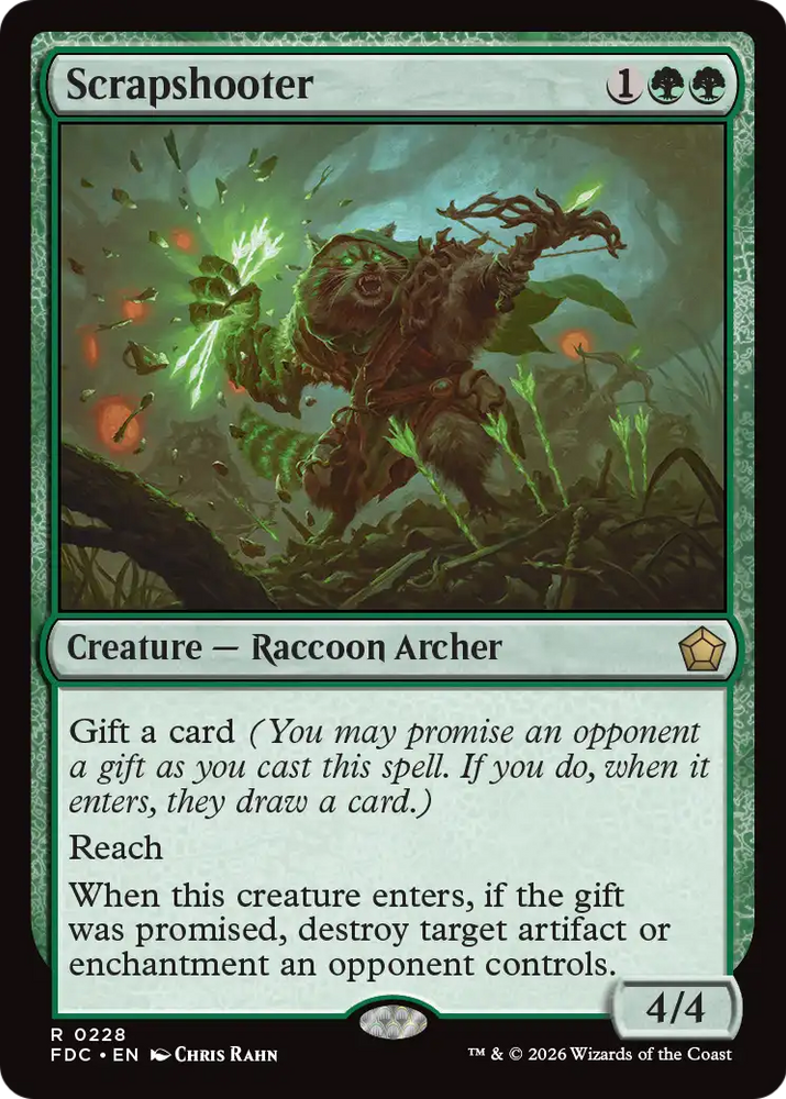 Scrapshooter [Foundations Commander] Magic: The Gathering