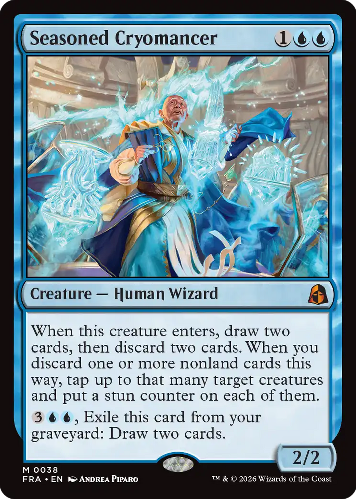 Seasoned Cryomancer [Reality Fracture] Magic: The Gathering