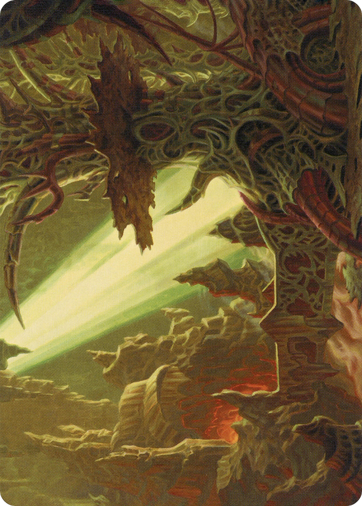 Darkmoss Bridge Art Card [Modern Horizons 2 Art Series] Magic: The Gathering