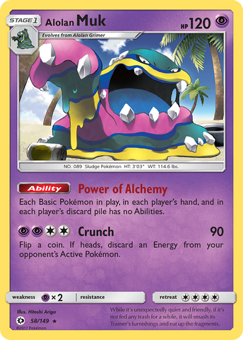 Alolan Muk (58/149) [Sun & Moon: Base Set] Pokémon