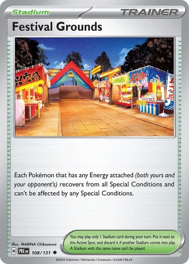 Festival Grounds (108/131) [Scarlet & Violet: Prismatic Evolutions] Pokémon