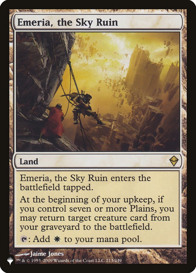 Emeria, the Sky Ruin [The List] Magic: The Gathering