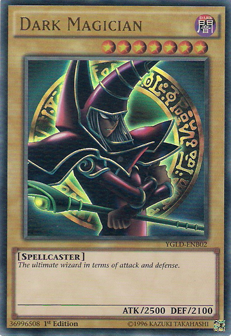 Dark Magician [YGLD-ENB02] Ultra Rare Yu-Gi-Oh!