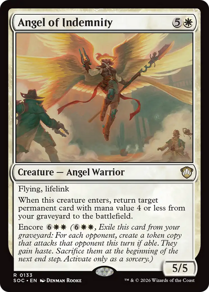 Angel of Indemnity [Secrets of Strixhaven Commander] Magic: The Gathering