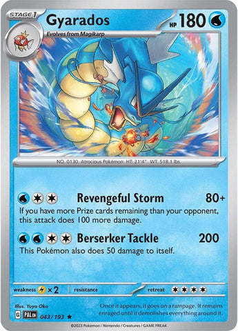 Gyarados (043/193) [Scarlet & Violet: Paldea Evolved] Pokémon
