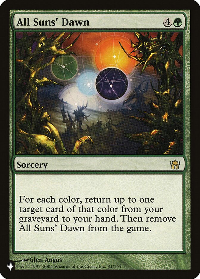 All Suns' Dawn [The List] Magic: The Gathering