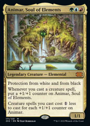 Animar, Soul of Elements [Double Masters 2022] Magic: The Gathering