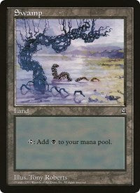 Swamp (Oversized) [Oversize Cards] Magic: The Gathering