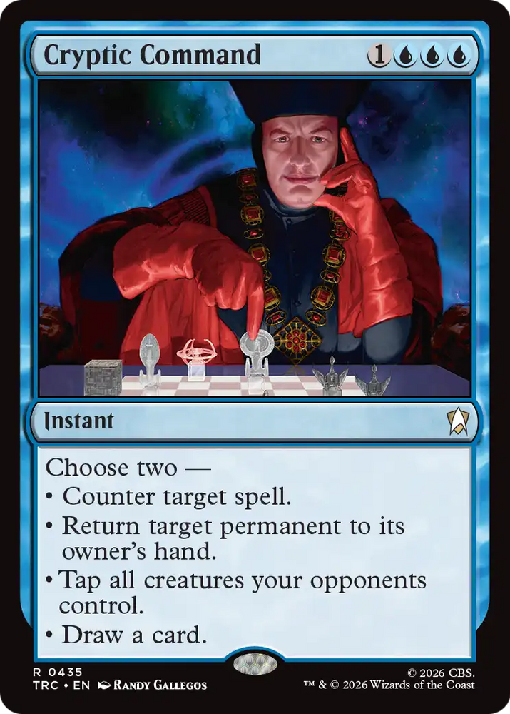 Cryptic Command [Star Trek Commander] Magic: The Gathering