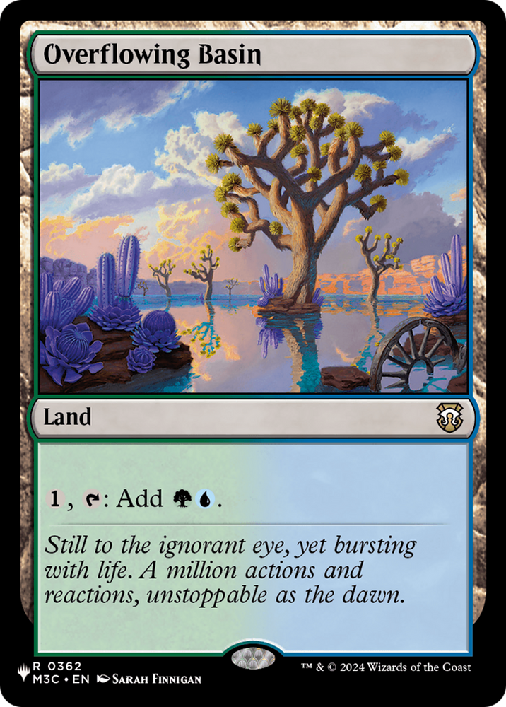 Overflowing Basin (M3C) [The List] Magic: The Gathering