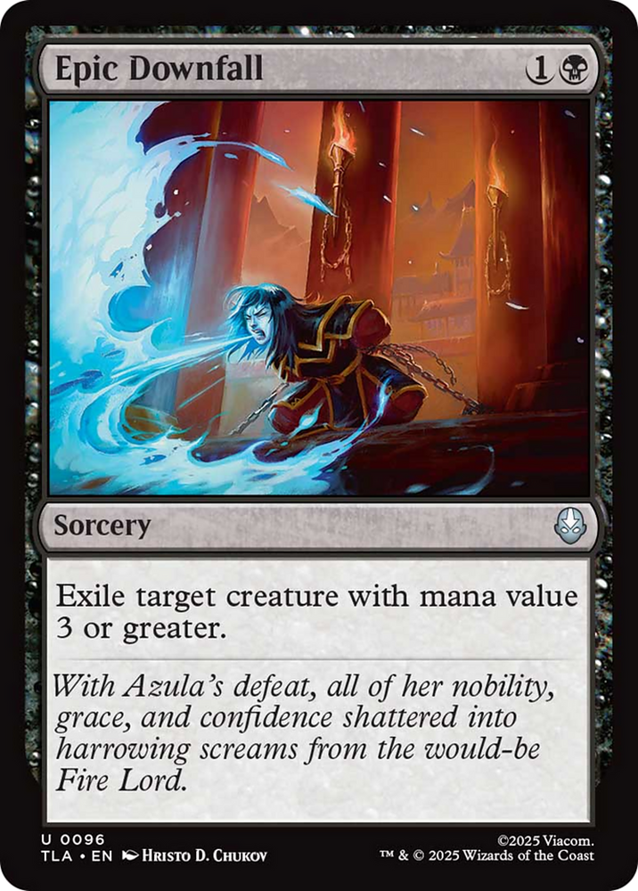 Epic Downfall [Avatar: The Last Airbender] Magic: The Gathering