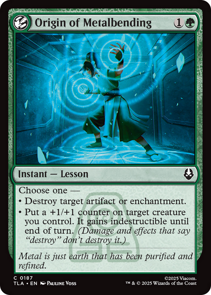 Origin of Metalbending [Avatar: The Last Airbender] Magic: The Gathering