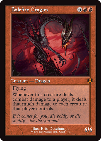 Balefire Dragon (Retro Frame) [Innistrad Remastered] Magic: The Gathering