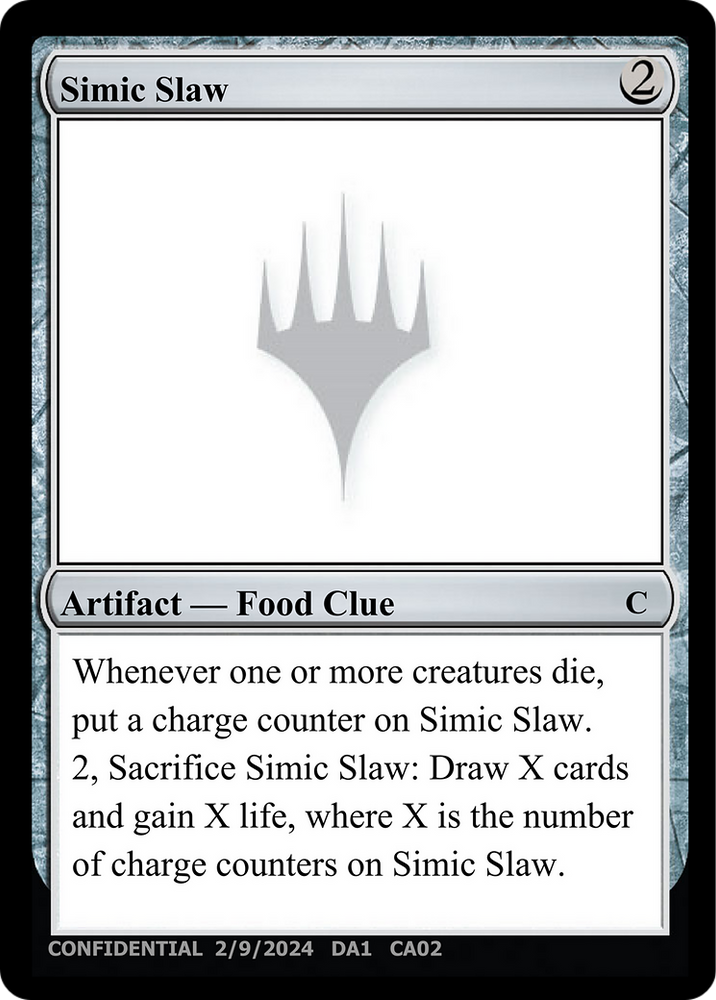 Simic Slaw [Unknown Event] Magic: The Gathering