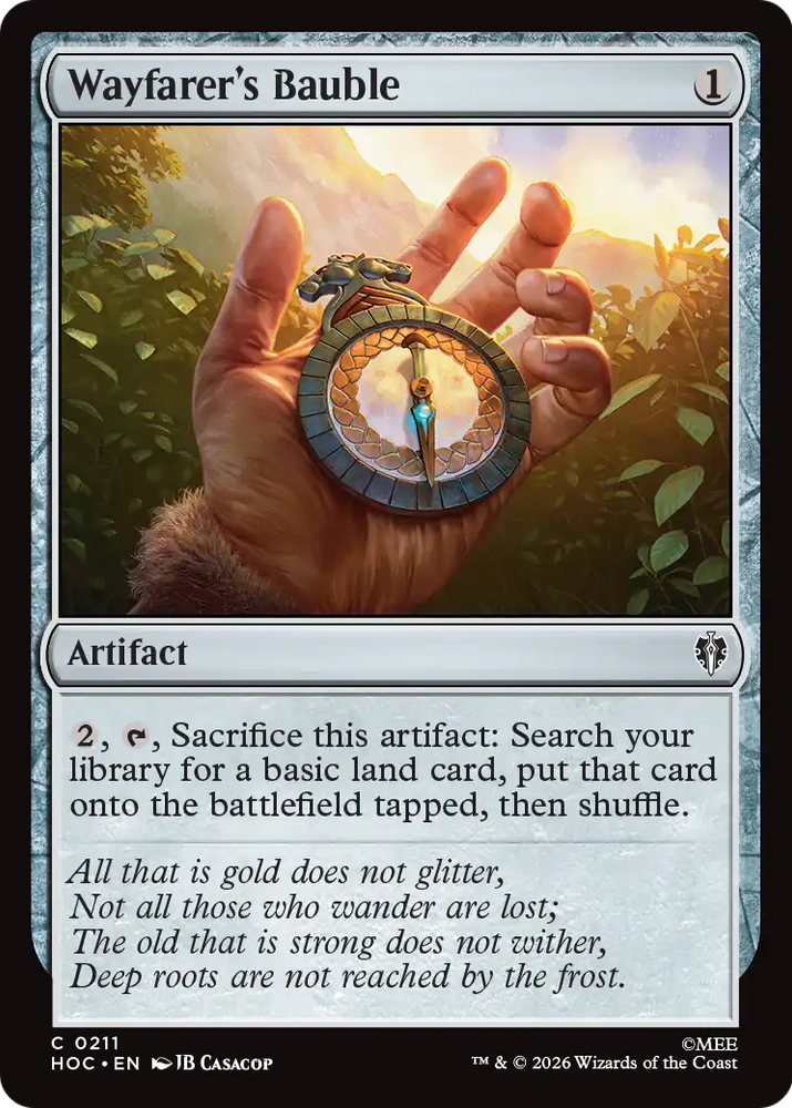 Wayfarer's Bauble [The Hobbit: Eternal-Legal] Magic: The Gathering