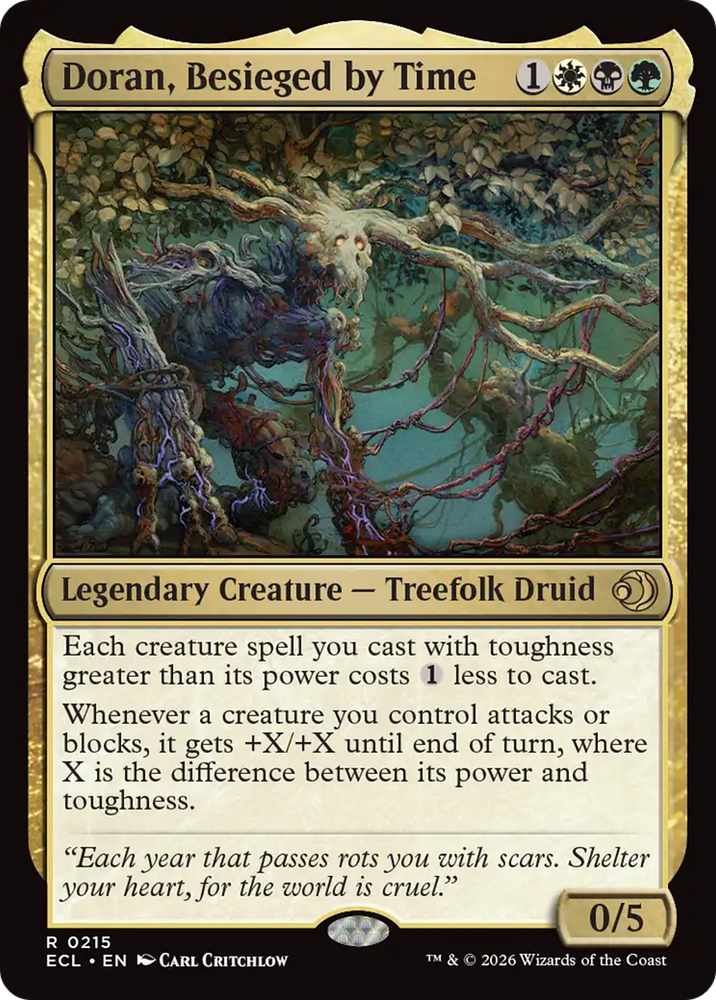 Doran, Besieged by Time [Lorwyn Eclipsed] Magic: The Gathering