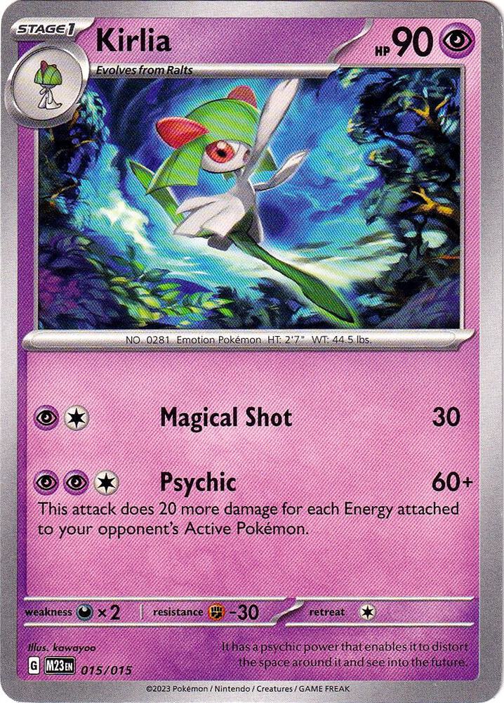 Kirlia (015/015) [McDonald's Promos: 2023 Collection] Pokémon