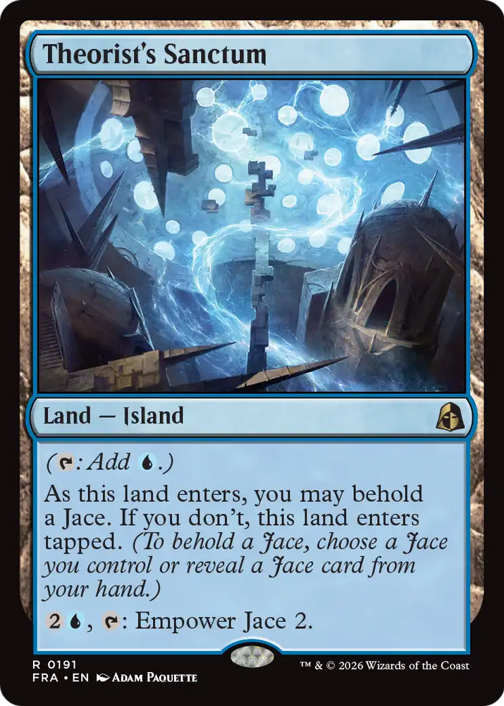 Theorist's Sanctum [Reality Fracture] Magic: The Gathering