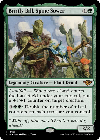 Bristly Bill, Spine Sower [Outlaws of Thunder Junction] Magic: The Gathering
