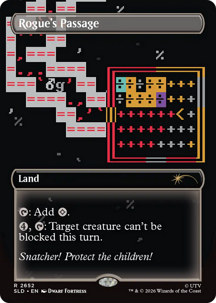 Rogue's Passage (2652) [Secret Lair Drop Series] Magic: The Gathering