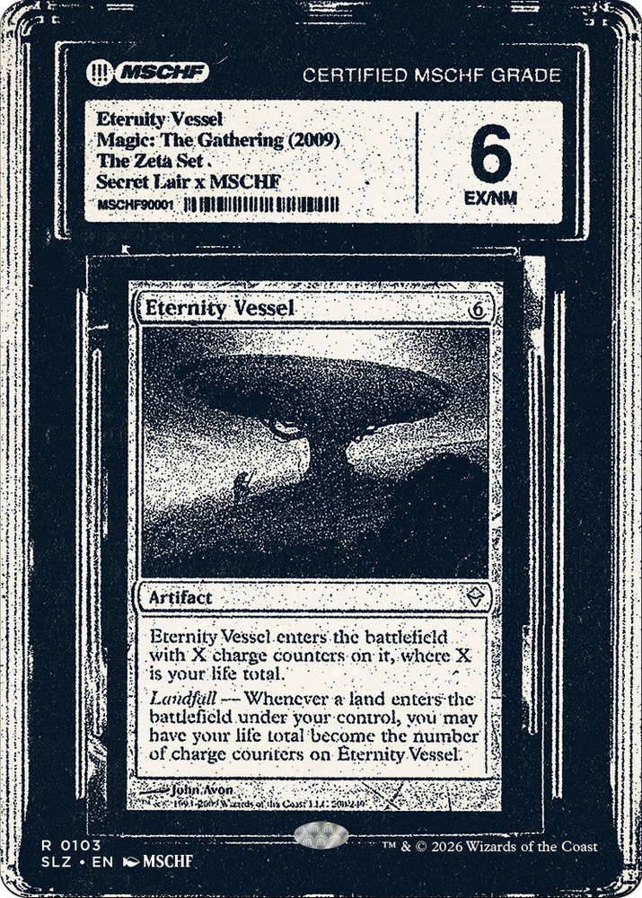 Eternity Vessel (0103) [Secret Lair x MSCHF: The Zeta Set] Magic: The Gathering