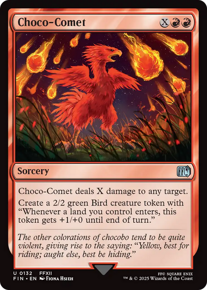 Choco-Comet [FINAL FANTASY] Magic: The Gathering