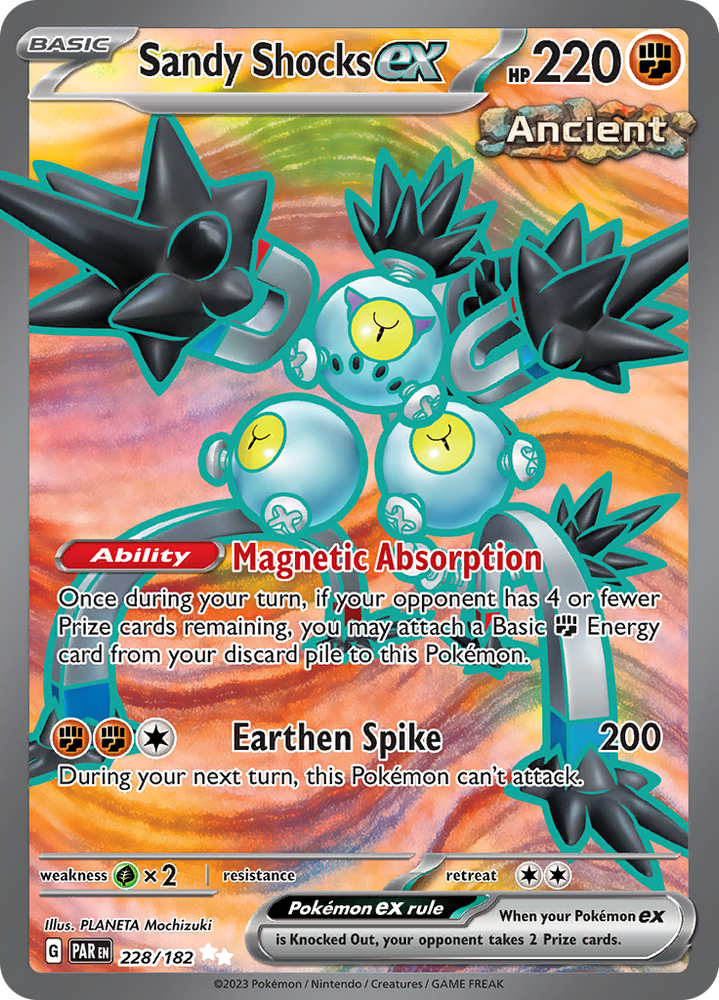 Sandy Shocks ex (228/182) [Scarlet & Violet: Paradox Rift] Pokémon
