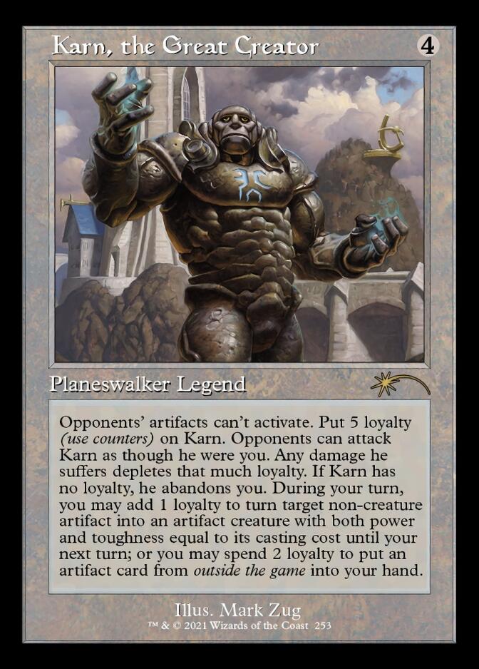 Karn, the Great Creator (Retro) [Secret Lair Drop Series] Magic: The Gathering