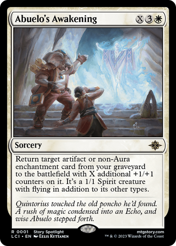 Abuelo's Awakening [The Lost Caverns of Ixalan] Magic: The Gathering