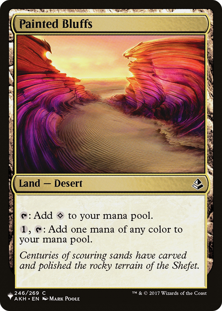 Painted Bluffs [The List] Magic: The Gathering