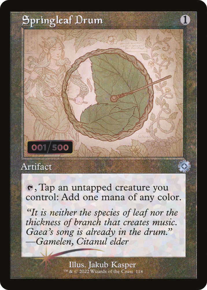 Springleaf Drum [The List] Magic: The Gathering