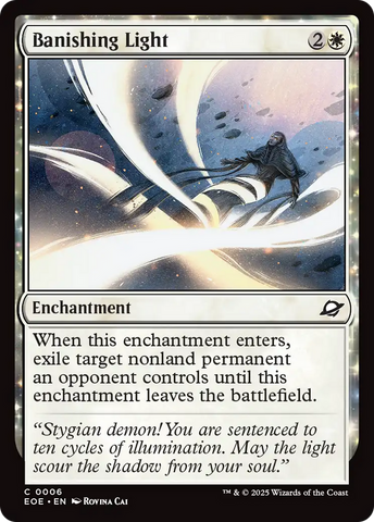 Banishing Light [Edge of Eternities] Magic: The Gathering
