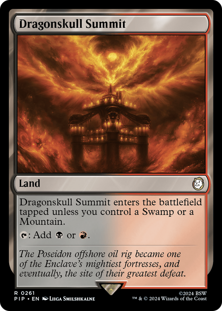 Dragonskull Summit [Fallout] Magic: The Gathering