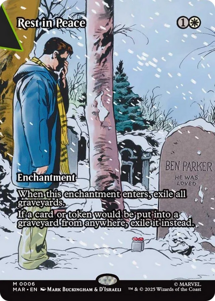 Rest in Peace (Borderless) [Marvel Universe: Eternal-Legal] Magic: The Gathering