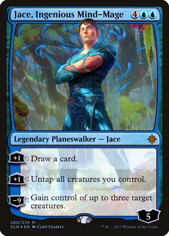 Jace, Ingenious Mind-Mage [Ixalan] Magic: The Gathering
