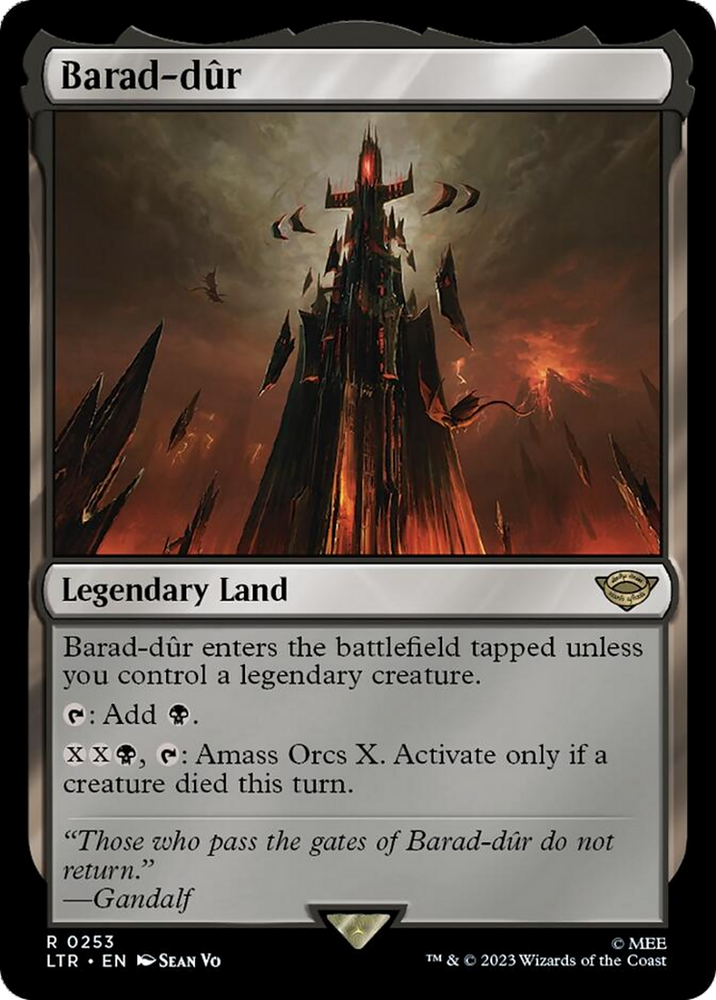 Barad-dur [The Lord of the Rings: Tales of Middle-Earth] Magic: The Gathering