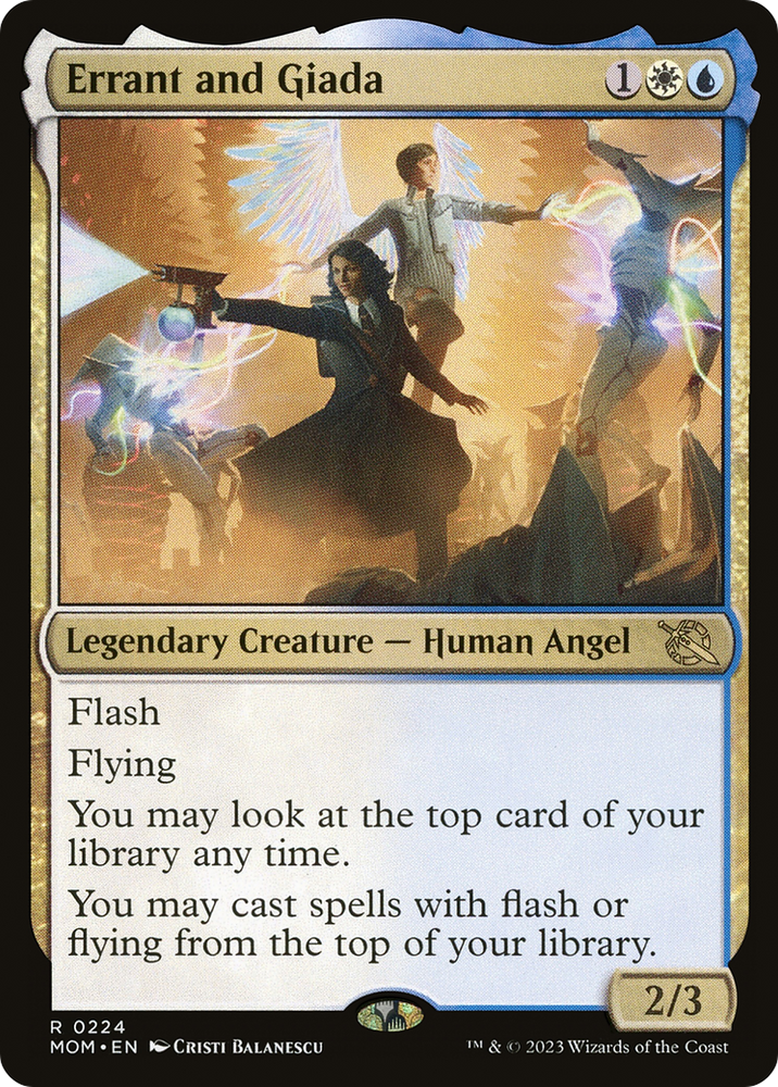Errant and Giada [March of the Machine] Magic: The Gathering