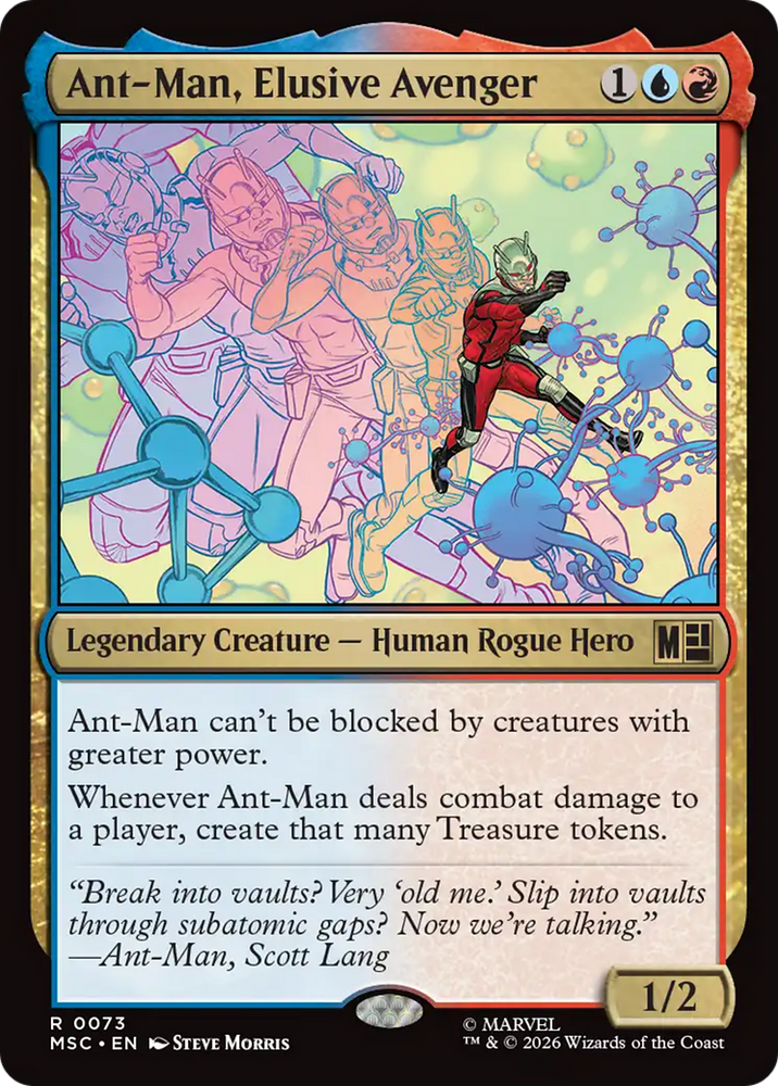 Ant-Man, Elusive Avenger [Marvel Super Heroes Commander] Magic: The Gathering
