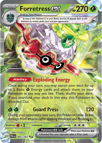 Forretress ex (005/193) [Scarlet & Violet: Paldea Evolved] Pokémon