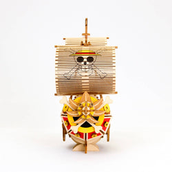 Wa-gu-mi One Piece Thousand Sunny Ship Model Wooden 3D Puzzl