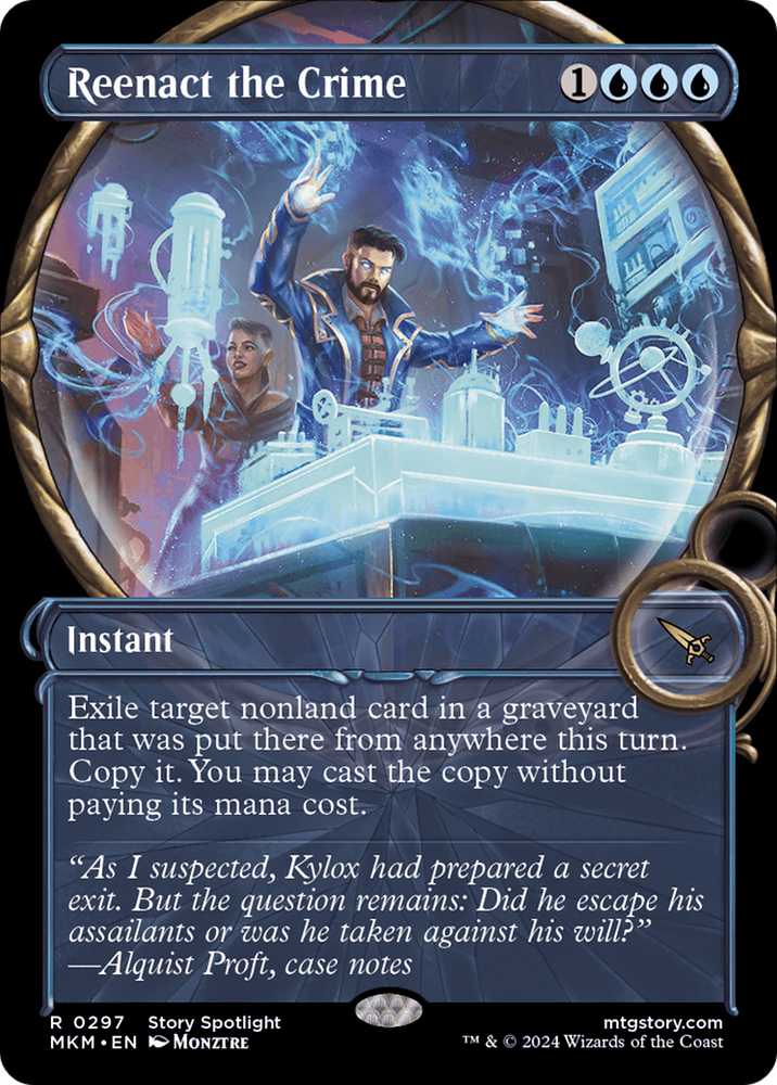 Reenact the Crime (Showcase) [Murders at Karlov Manor] Magic: The Gathering