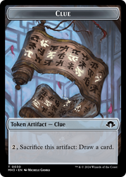 Clue Token // Energy Reserve Double-Sided Token [Modern Horizons 3 Tokens] Magic: The Gathering