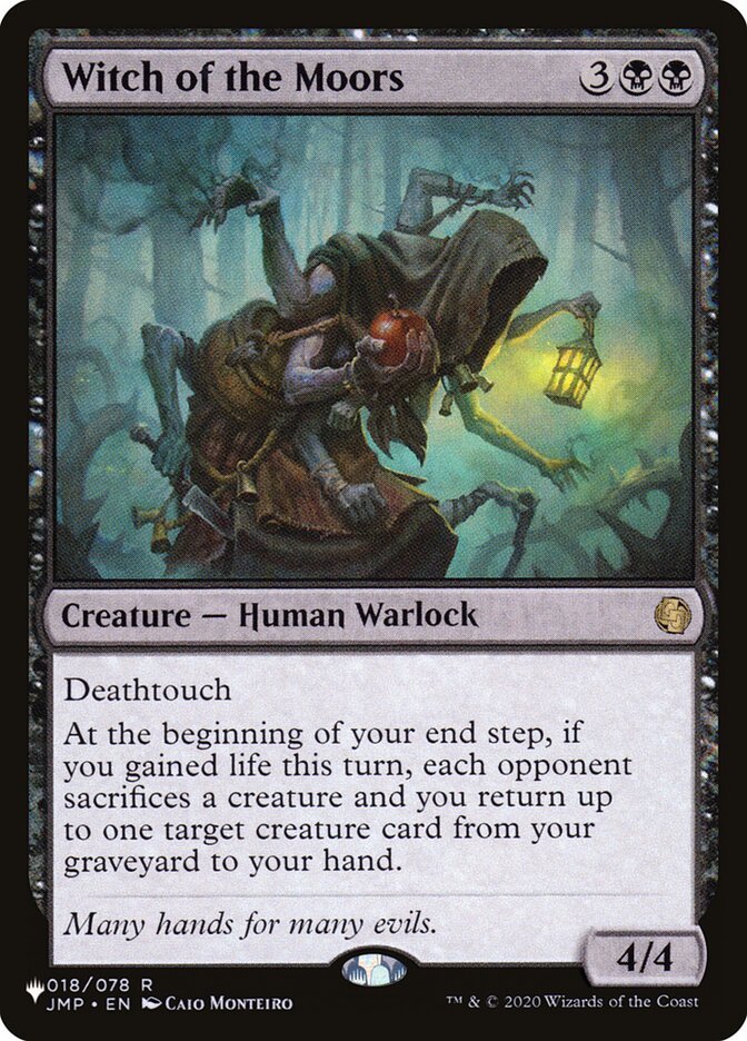 Witch of the Moors [The List] Magic: The Gathering