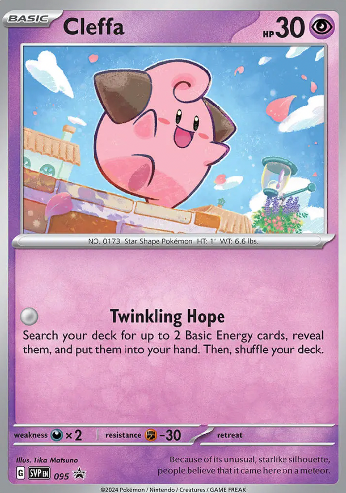 Cleffa (095) [Scarlet & Violet: Black Star Promos] Pokémon