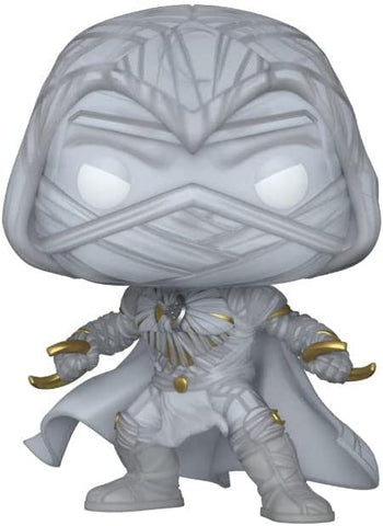 Funko Pop Moon Knight with Weapon Exclusive 1074 Protector and Box Include FUNKO