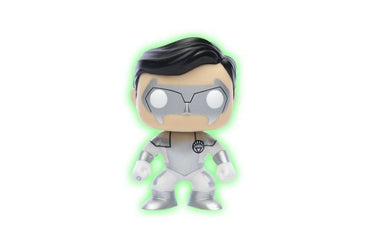 POP! 2018 SDCC Fugitive Toys Exclusive Funko Kyle Rayner (White Lantern) Glow in The Dark FUNKO